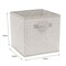 Simplify Boho Collapsible Storage Cube in Grey 30112-GREY - alternate 4